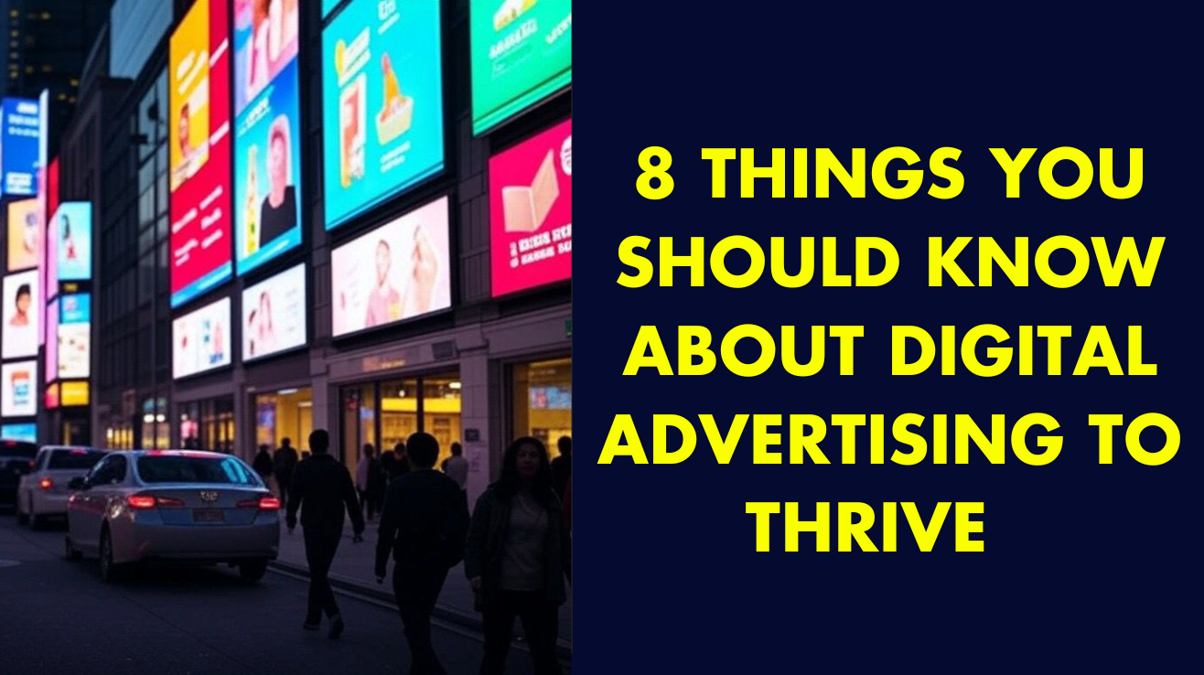 8 things you should know about Digital Advertising to thrive