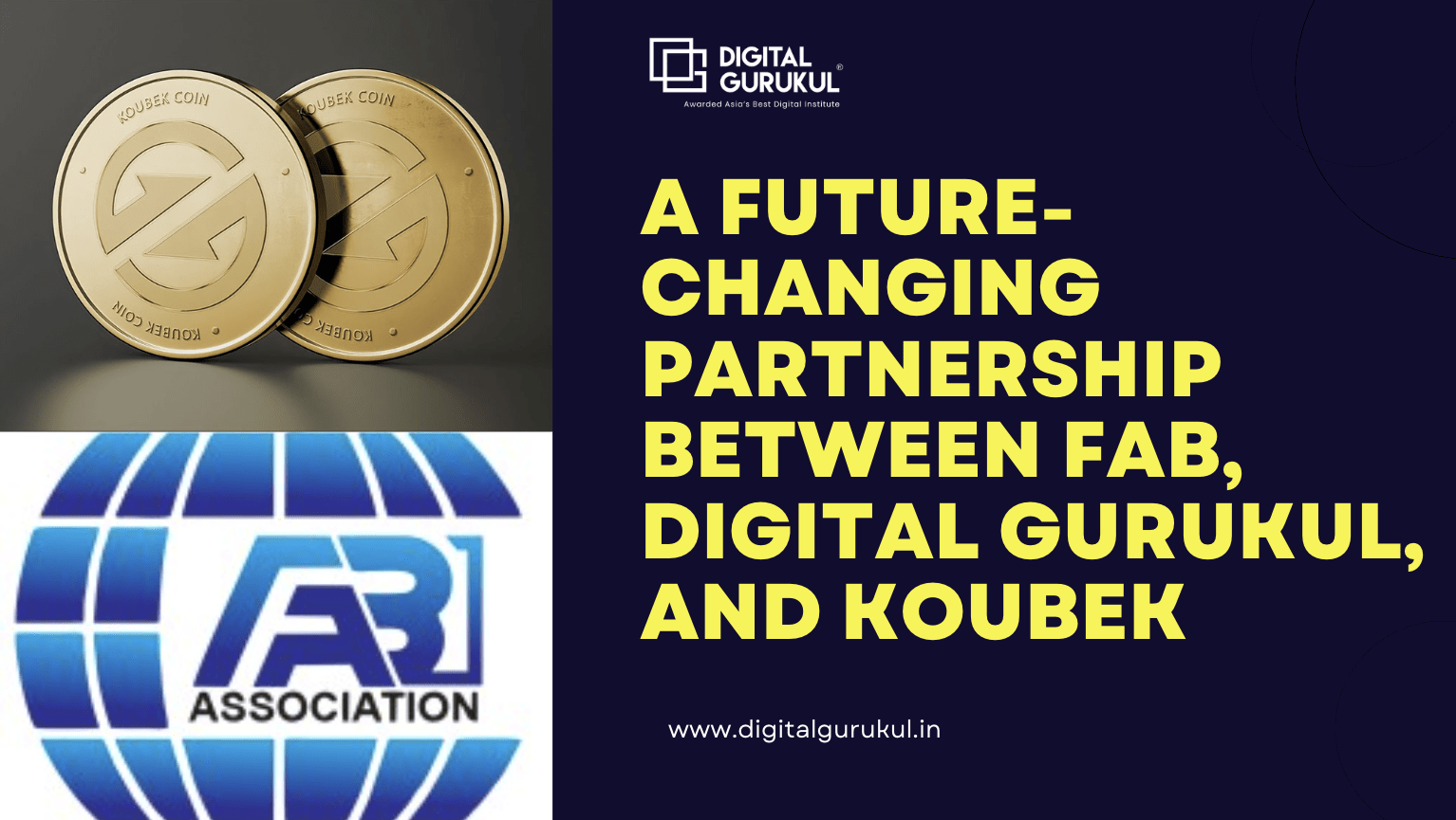 A future-changing partnership between FAB, Digital Gurukul, and Koubek