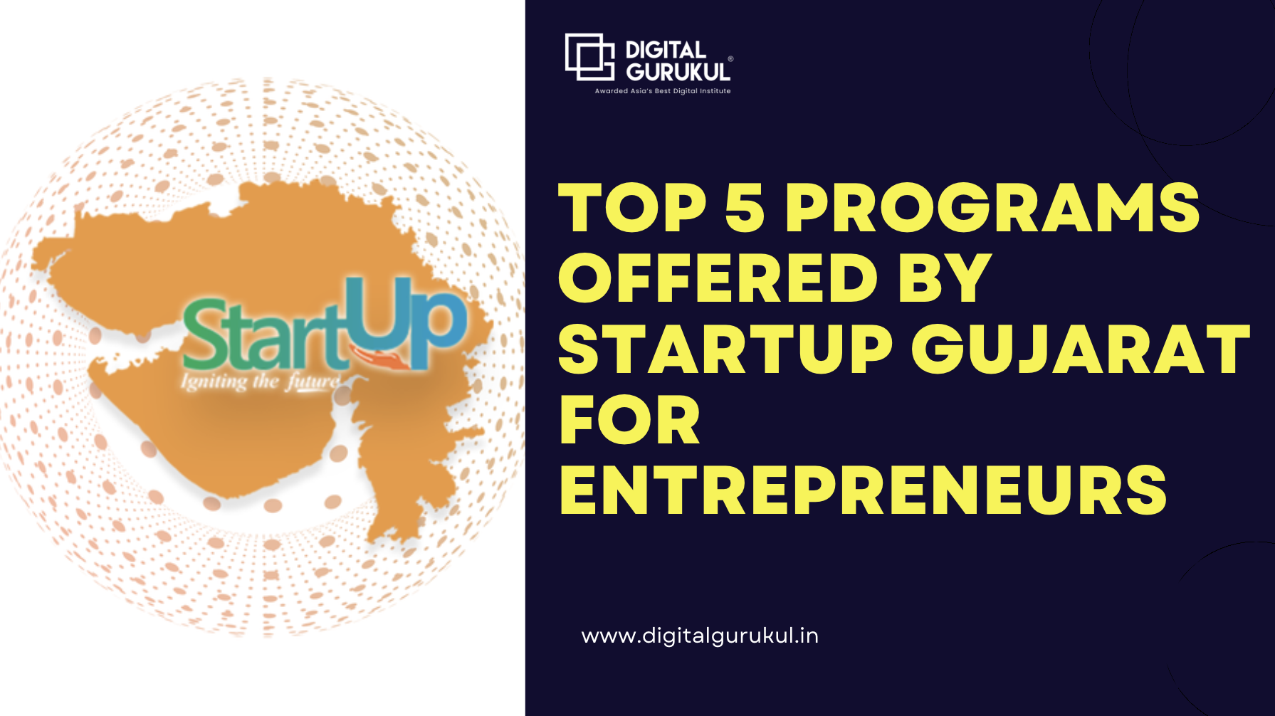 Top 5 Programs offered by Startup Gujarat for entrepreneurs