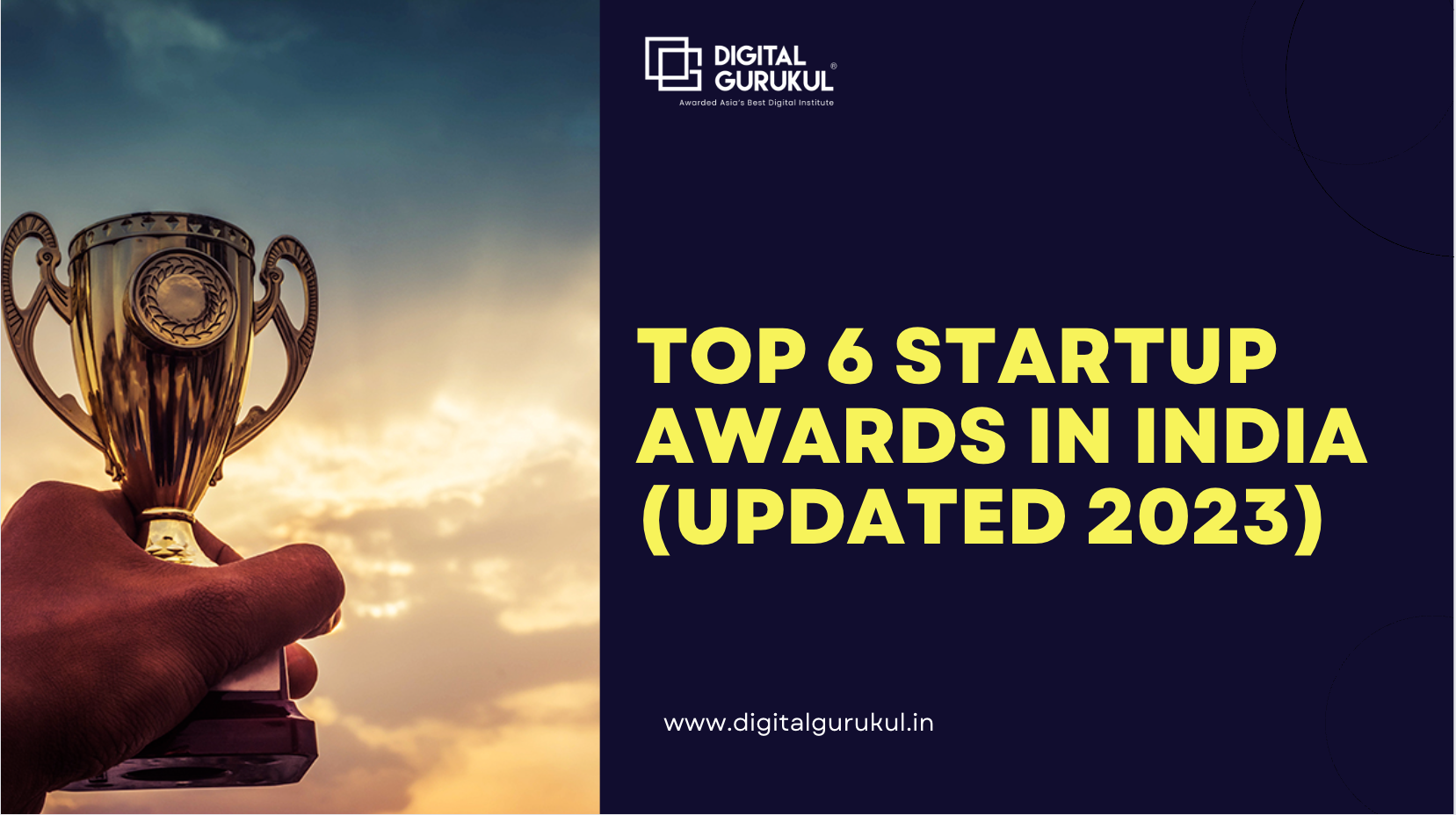 Top 6 startup awards in India (Updated 2023)