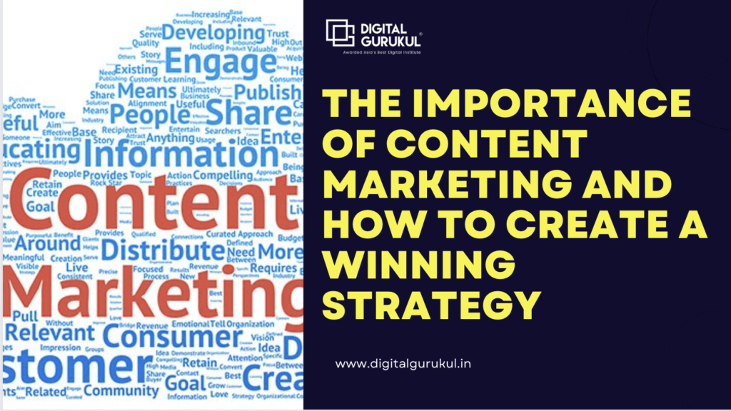 The Importance of Content Marketing and How to Create a Winning ...