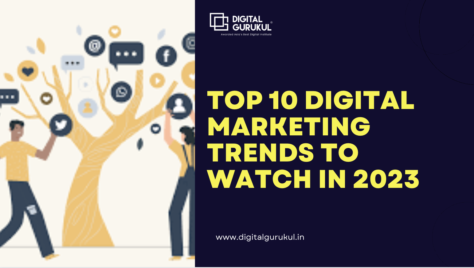 Top 10 Digital Marketing Trends to Watch in 2023